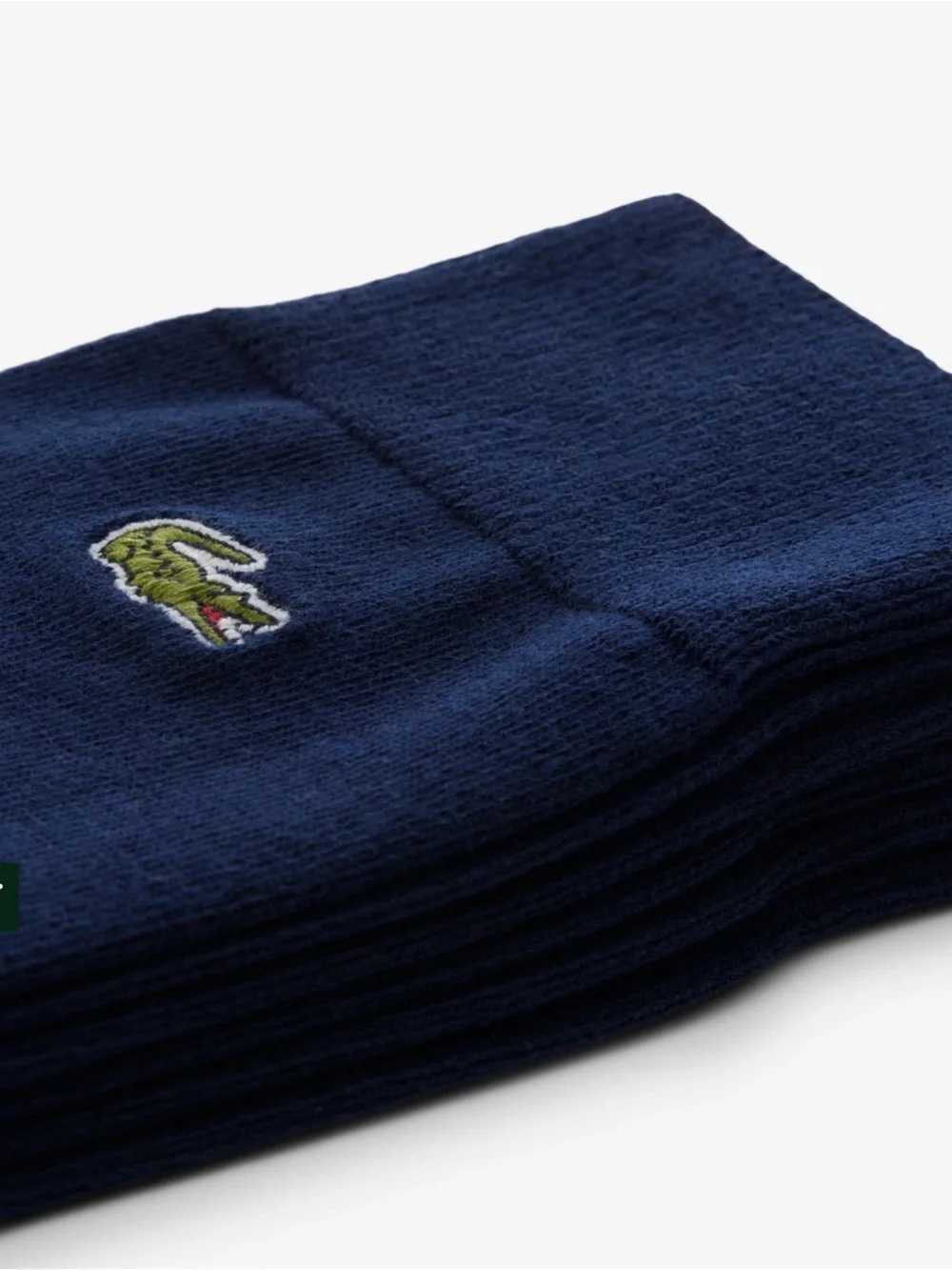 Lacoste Unisex Iconic Logo Sock Set 3 NEW